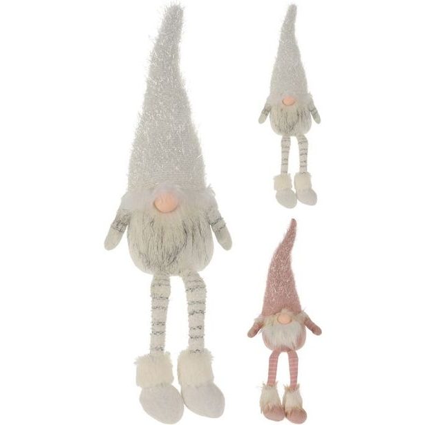 SKŘÍTEK 63cm, nohatý, 2druhy, textil, dek.