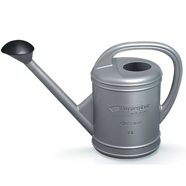 konev 10,0l zahr., CLASSICO+kropítko, stříbrná, plast