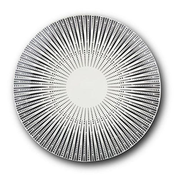 talíř d27,0cm mělký, IRIS, porcelán