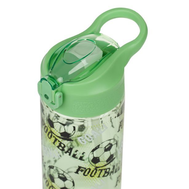 BAAGL Tritanová láhev na pití s brčkem Fotbal 500 ml