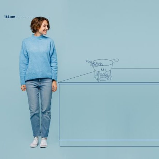 KELA Sada na sýrové fondue litinová CALIDO 1,8 l červená KL-16621