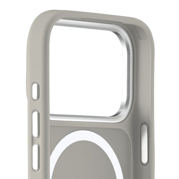 White Diamonds Hybrid Case, kryt pro Apple iPhone 17 Pro, magnetický, matný, poloprůhledný pískový