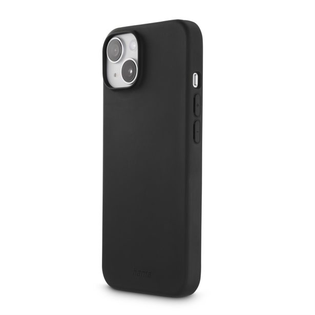 Hama Fantastic Feel, kryt pro Apple iPhone 13, hebký povrch, černý