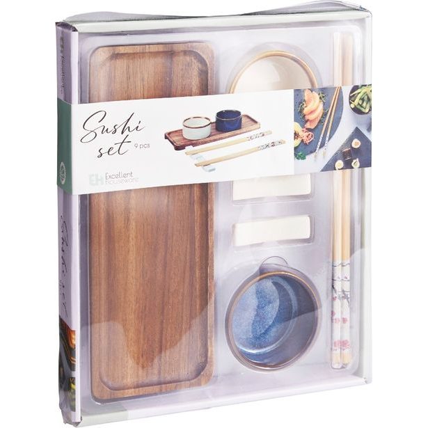 EXCELLENT HOUSEWARE Sushi set servírovací 9 ks KO-278001320