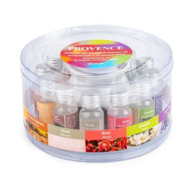 Provence AROMALAMPA + 12 VONNÝCH OLEJŮ 10ML PROVENCE_hamashop