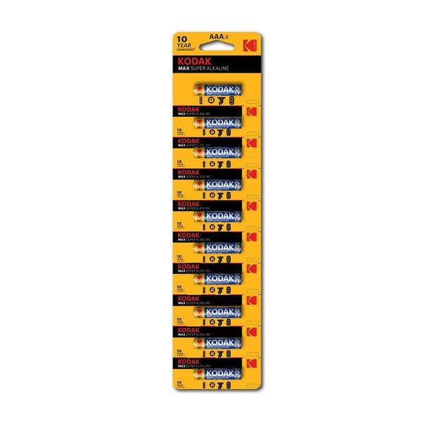 Kodak baterie MAX alkalická, AAA, 1ks