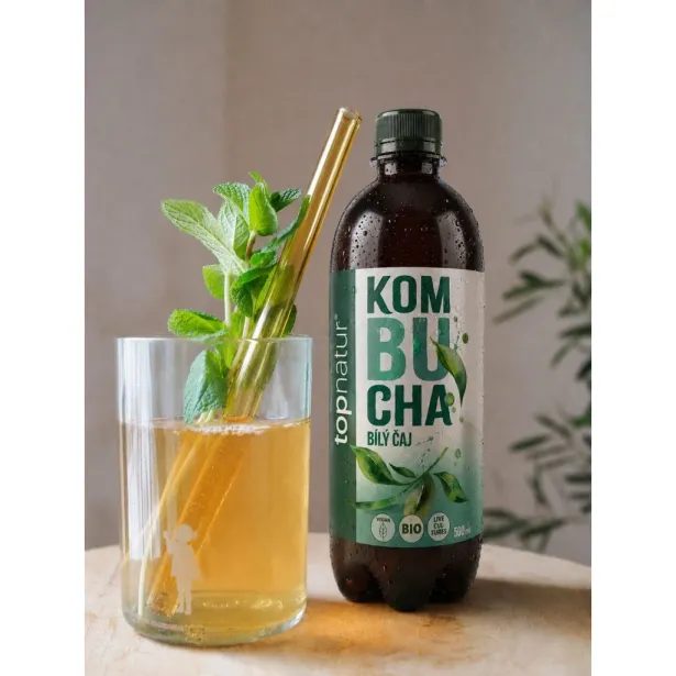 TOP Kombucha Bílý čaj, 500 ml