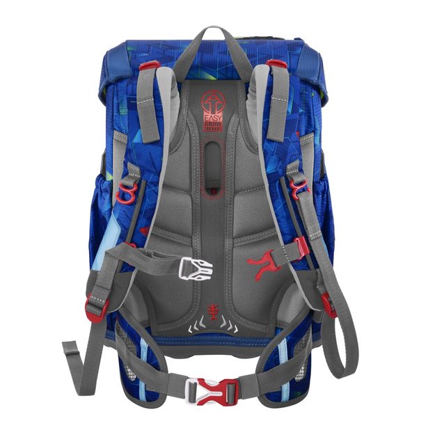 Školní aktovka Step by Step CLOUD, Police Truck Charly - 5 dílný set, AGR certifikát