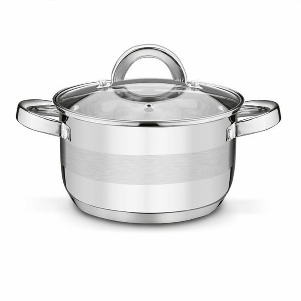 hrnec d18cm+PO sklo, ( 2,0l) ROGER, indukce, NR