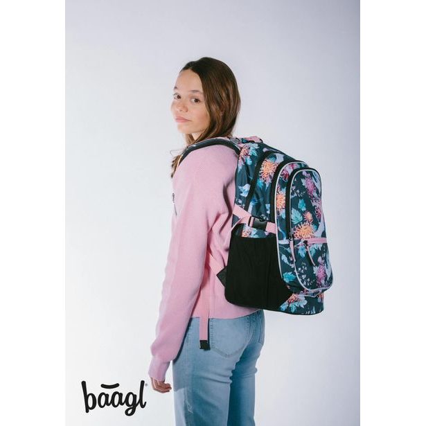 BAAGL SET 3 Core Birds: batoh, penál, sáček