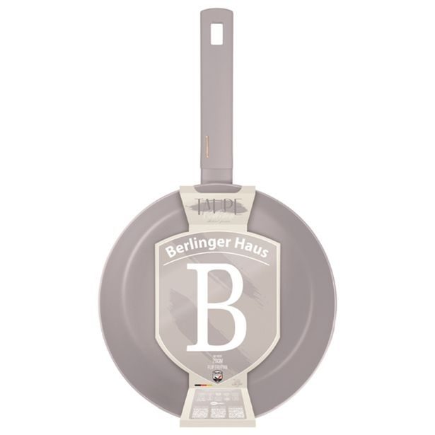 BERLINGERHAUS Pánev prohazovací s titanovým povrchem 26 cm Taupe Collection BH-8089