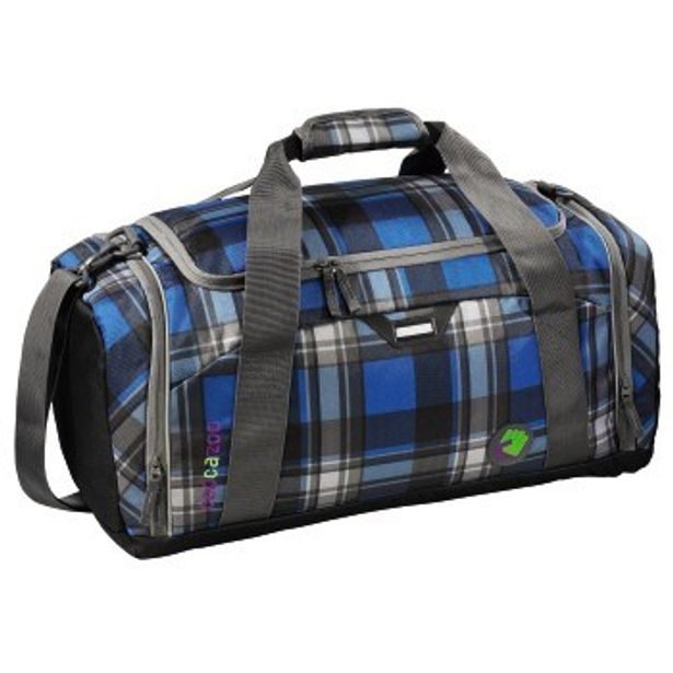 SporterPorter Large Sports Bag, Scottish Check