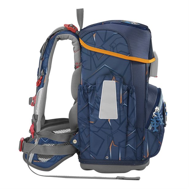 Školní aktovka CLOUD pro prvňáčky - 5dílný set, Step by Step Helicopter Sam, certifikát AGR