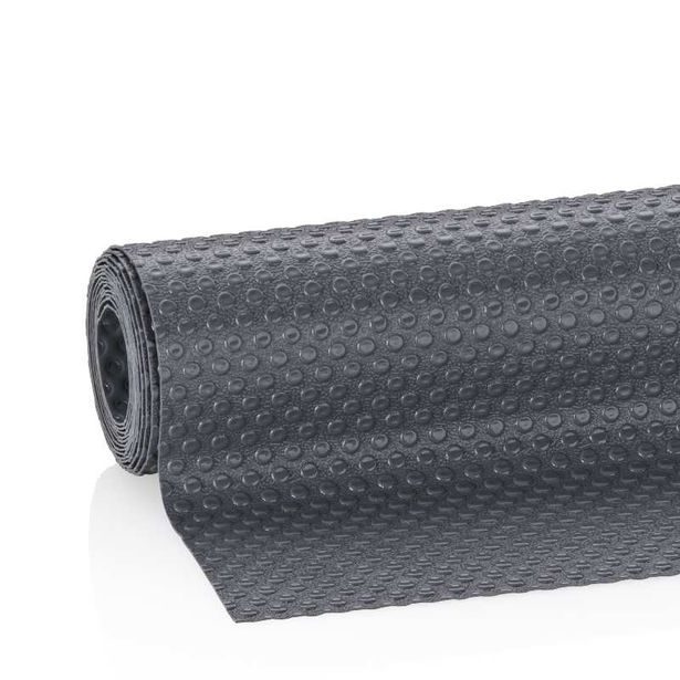 KELA Podložka do zásuvky Soletta plast tmavě šedá 150,0x50,0cm KL-11388