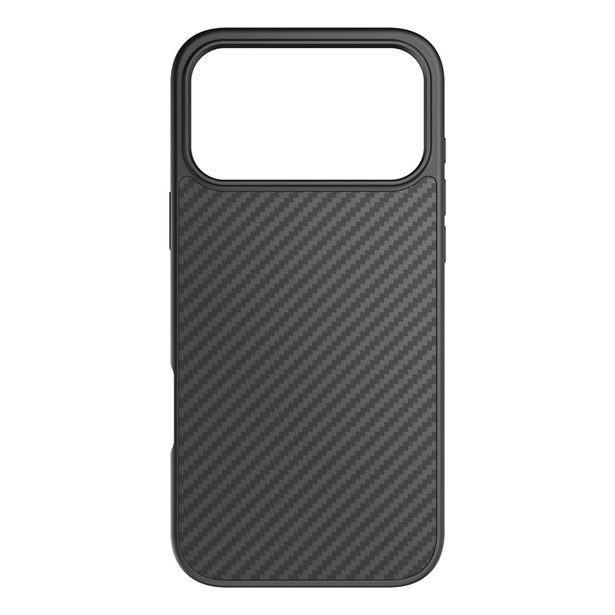 Black Rock Robust Carbon, kryt pro Apple iPhone 17 Pro Max, magnetický, karbonový vzhled, černý