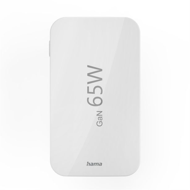 Hama rychlá USB nabíječka GaN 2x USB-C + USB-A, PD/QC 65 W, plochá, skládací