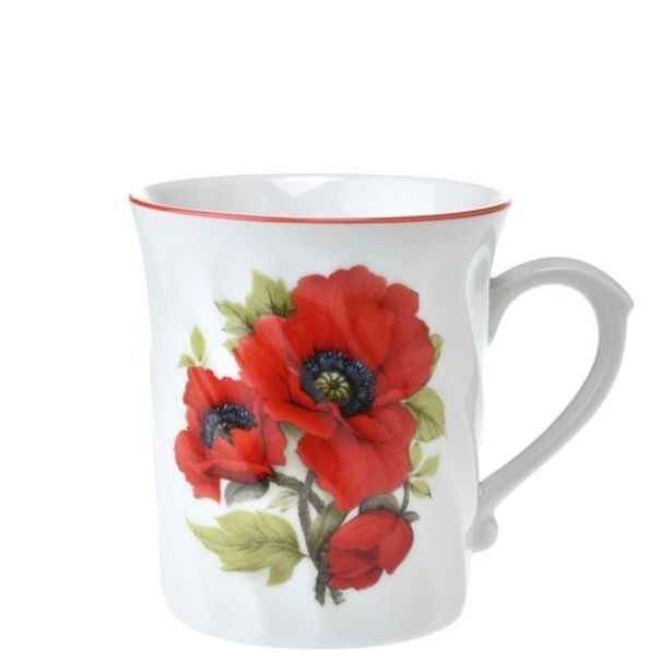 hrnek 250ml RICHMOND-MÁKY, 6832, čes.porcelán