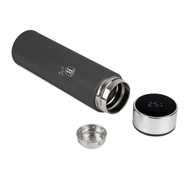 BERLINGERHAUS Termoska nerez s LED displejem 500 ml Antracit Collection BH-9805