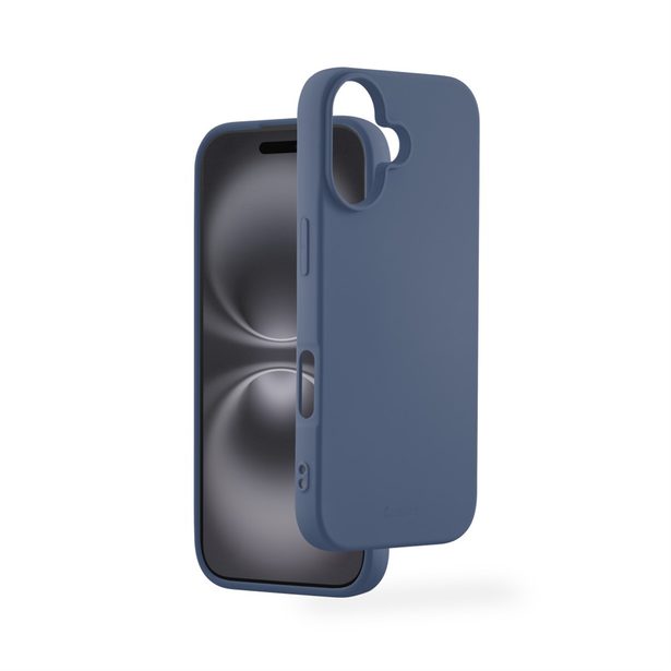 Hama Fantastic Feel, kryt pro Apple iPhone 17, hebký povrch, modrý