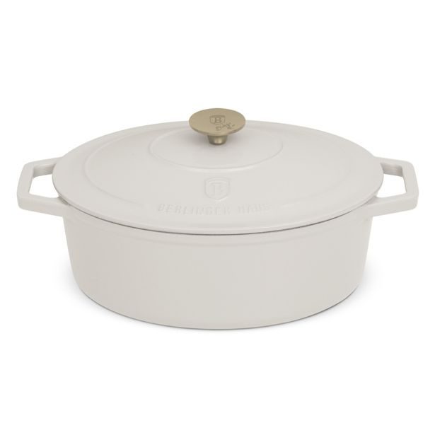 BERLINGERHAUS Pekáč litinový s poklicí 30 cm Sahara Collection BH-6540
