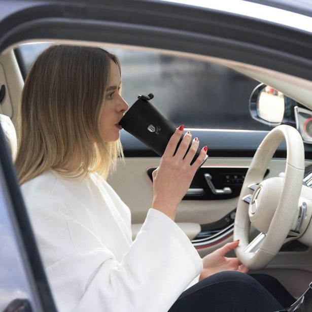 BERLINGERHAUS Termohrnek s dvojitou stěnou nerez 0,5 l Matte Black Collection BH-8751