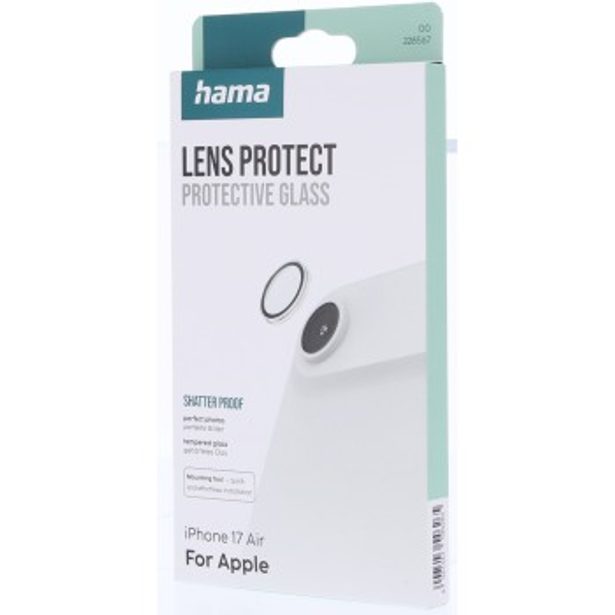 Hama Lens Protect, ochrana šošovky fotoaparátu pro Apple iPhone Air, 1 individuální sklo