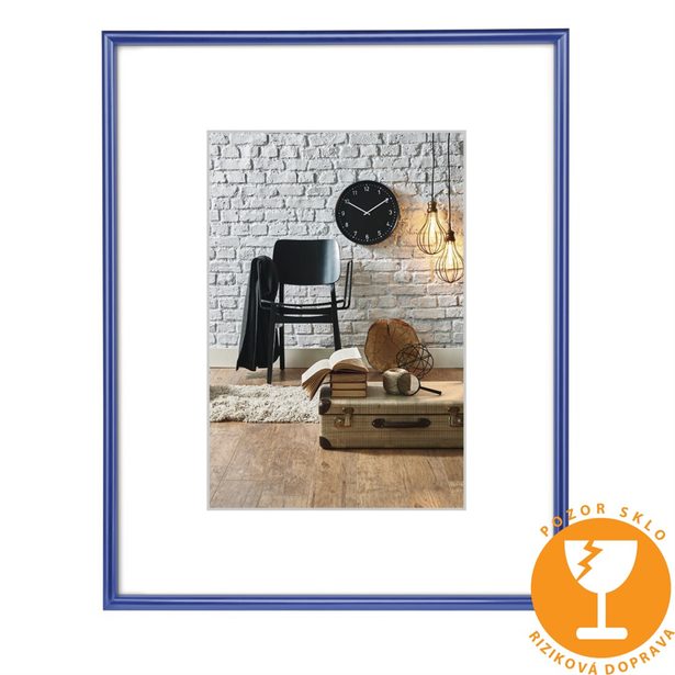 Hama rámeček plastový SEVILLA, modrá, 40x50 cm