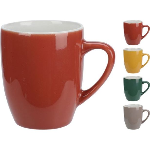 hrnek 240ml, mix barev, kamenina