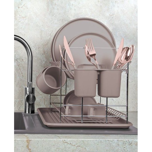 BERLINGERHAUS Odkapávač na nádobí Taupe Collection BH-8596