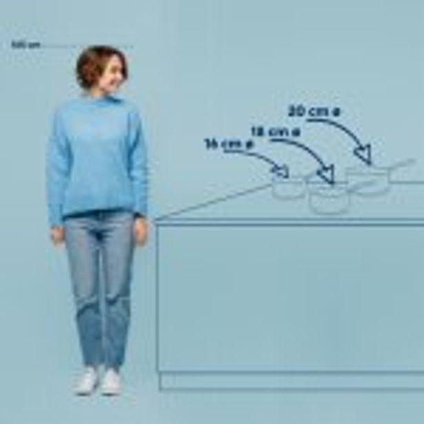 KELA Sada rendlíků nerez 18/10 Flavoria sada 3 ks KL-10200
