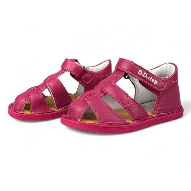Dívčí BAREFOOT letní obuv DDstep - Růžové