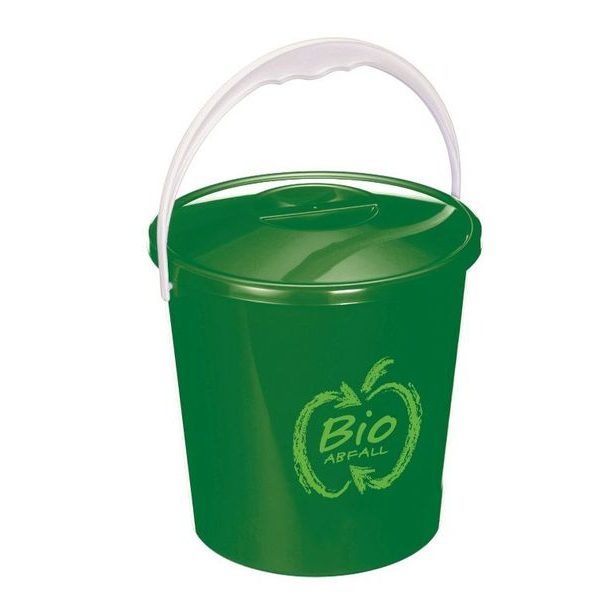 vědro 5,0l s víkem, na BIO odpad, plast