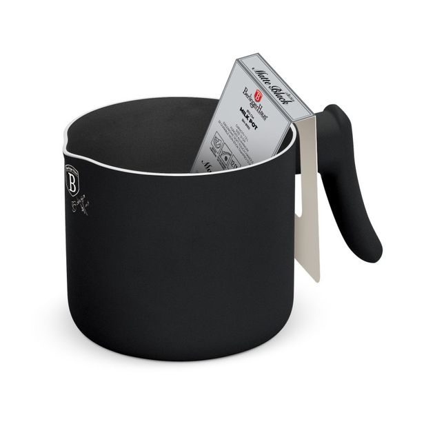 BERLINGERHAUS Mlékovar 1,2 l Matte Black Collection BH-8192