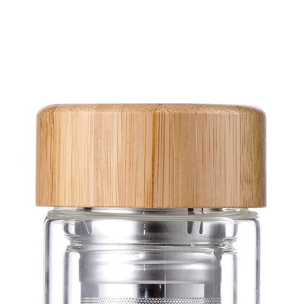 BERGNER Lahev skleněná přenosná se sítkem 350 ml BG-20135-MM