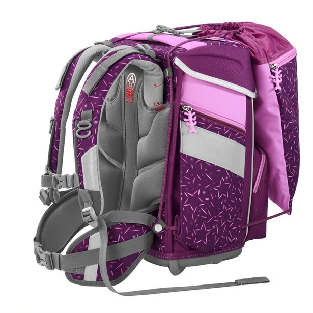 Školní aktovka Step by Step SPACE, Pretty Unicorn - 5 dílný set, AGR certifikát