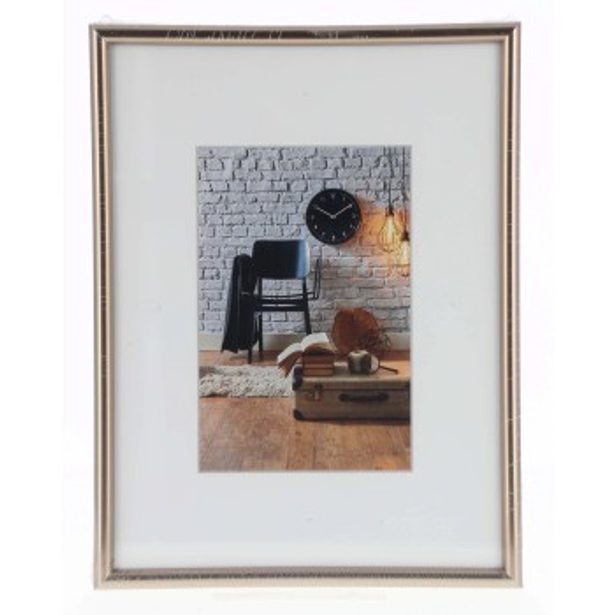 Hama sevilla Decor Plastic Frame, grey matt, 18 x 24 cm