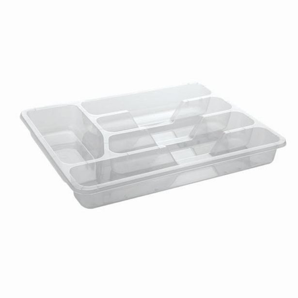 příborník 34x27cm, 5přihrád., plný, transp.plast