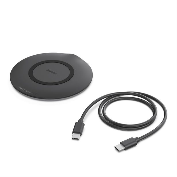 Hama bezdrátová nabíječka Qi 15 W