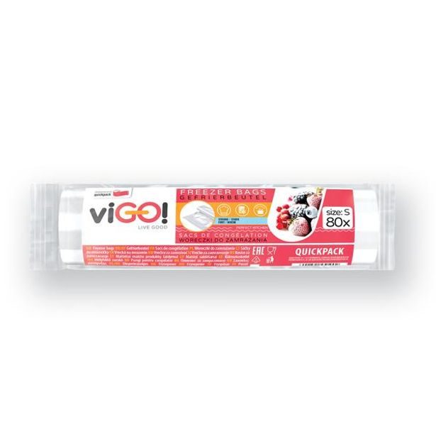 VIGO Mikrotenové sáčky, 80 ks, 20 x 30 cm_hamashop