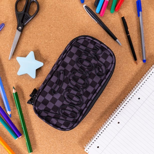 BAAGL Školní penál etue Skate SKA šedá