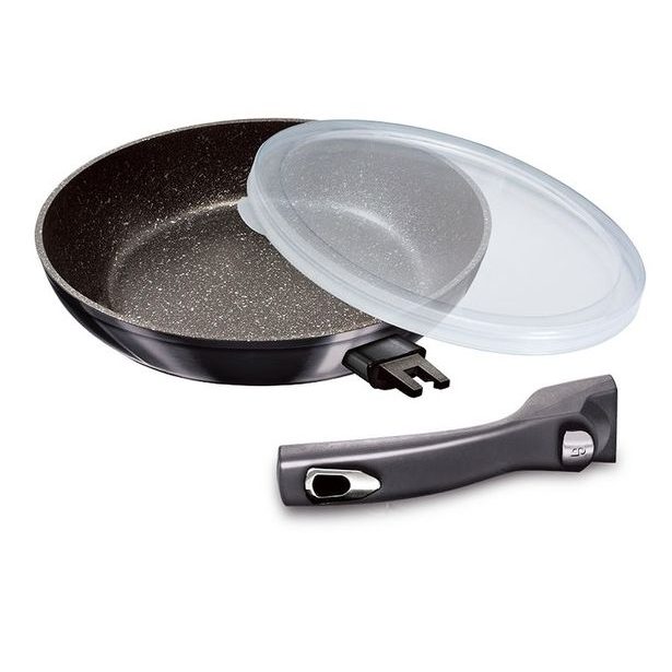 BERLINGERHAUS Pánev s odnímatelnou rukojetí 28 cm Carbon PRO Line BH-6913