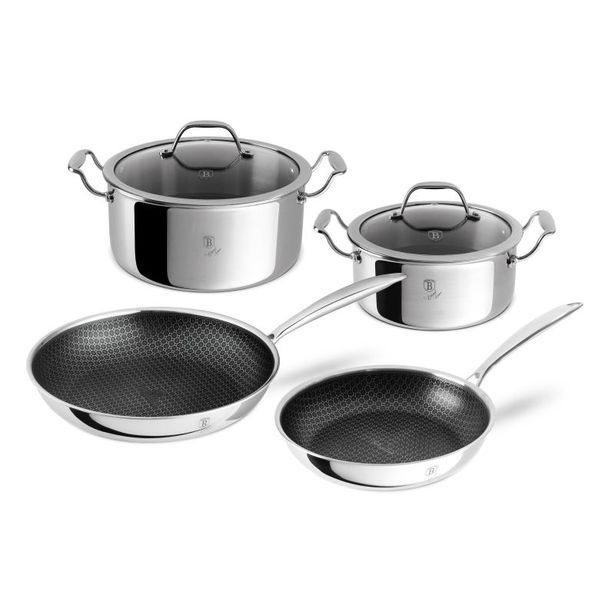 BERLINGERHAUS Sada nádobí s titanovým povrchem 6 ks Eternal Collection BH-8517