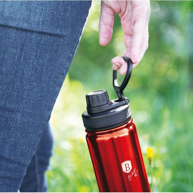 BERLINGERHAUS Lahev sportovní nerez 18/10 Burgundy Metallic Line 0,54 l BH-7751