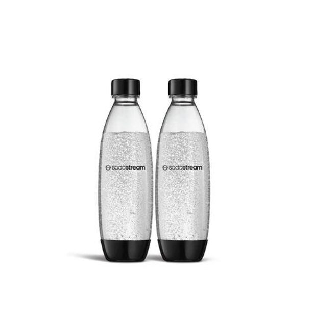 Láhev FUSE 2x1l Black SodaStream- vhodné do myčky
