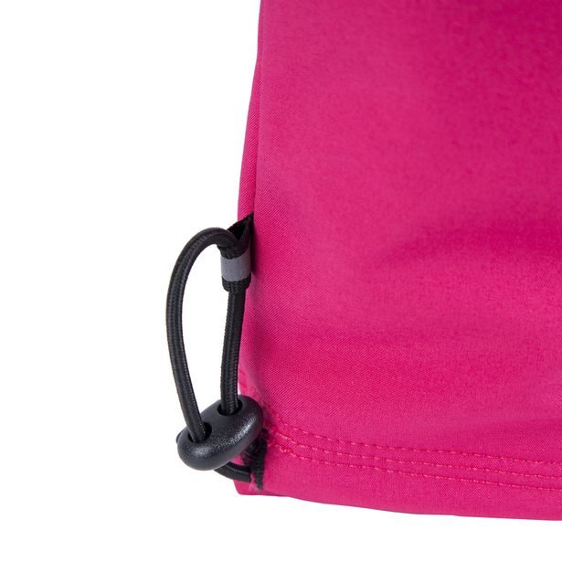 Softshellové nepromokavé kalhoty podšité fleecem ružové