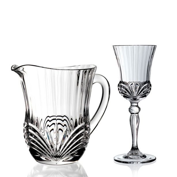 džbán 590ml+sklen. 360ml, 6ks, RCR AUREA, DB