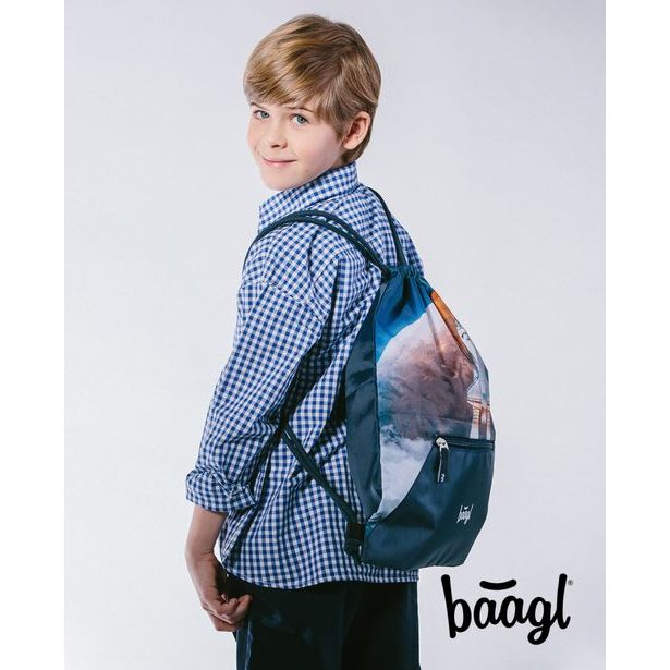 BAAGL SET 3 Shelly Space Shuttle: aktovka, penál, sáček