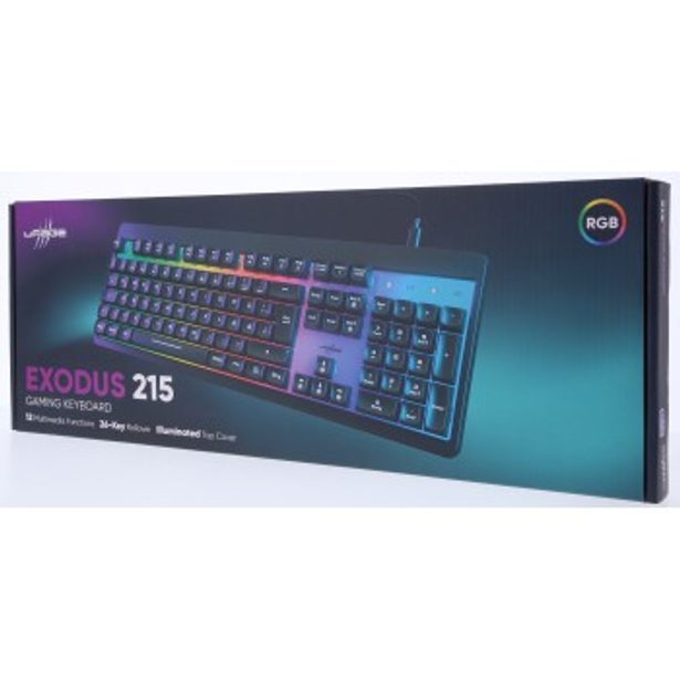uRage gamingová klávesnice Exodus 215 Illuminated, US layout