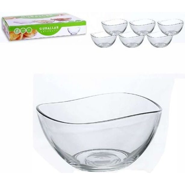 miska 315ml, 6ks, VIRA kompot., sklo