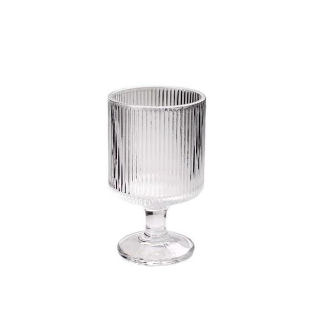 TORO POHÁR NA PODSTAVCI SKLO 6,8X6,8X11CM_hamashop